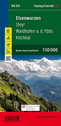 WK 051 Eisenwurzen - Steyr - Waidhofen a.d. Ybbs - Hochkar, Wanderkarte 1:50.000: Wandel- en fietskaart 1:50 000 WK 051 Eisenwurzen - Steyr - Waidhofen a.d. Ybbs - Hochkar, Wanderkarte 1:50.000: Wandel- en fietskaart 1:50 000