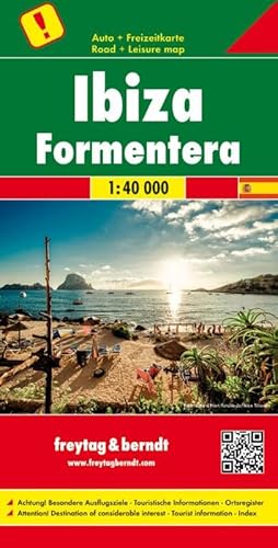 Ibiza - Formentera, Autokarte 1:40.000: Besondere Ausflugsziele (freytag & berndt Auto + Freizeitkarten) von Freytag + Berndt