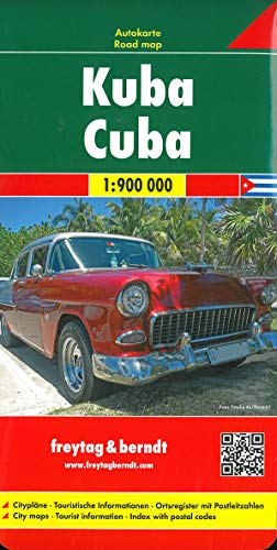 Kuba, Autokarte 1:900.000: mit Stadtplänen (freytag & berndt Auto + Freizeitkarten) von Freytag & Berndt