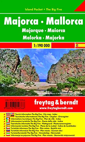 Mallorca: Island Pocket + The Big Five - Maßstab 1:190.000 (freytag & berndt Auto + Freizeitkarten) von FREYTAG-BERNDT UND ARTARIA