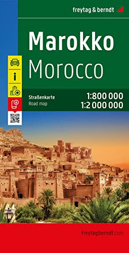 Freytag Berndt Autokarten, Marokko - Maßstab 1:800 000-1:2 000 000 von Freytag + Berndt