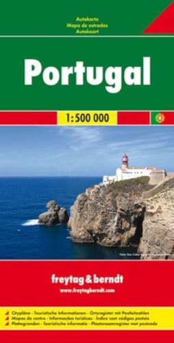 Freytag Berndt Autokarten, Portugal - Maßstab 1:500 000 von Freytag + Berndt