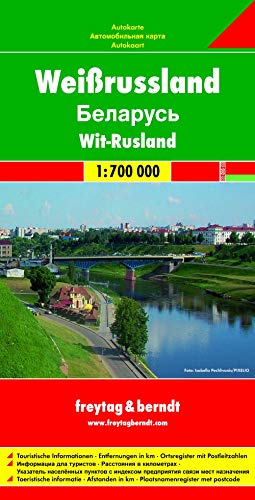 Weißrussland (freytag & berndt Auto + Freizeitkarten, Band 8301) von Freytag & Berndt