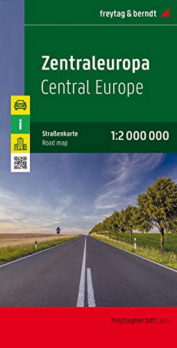 Zentraleuropa, Autokarte 1:2 Mio.