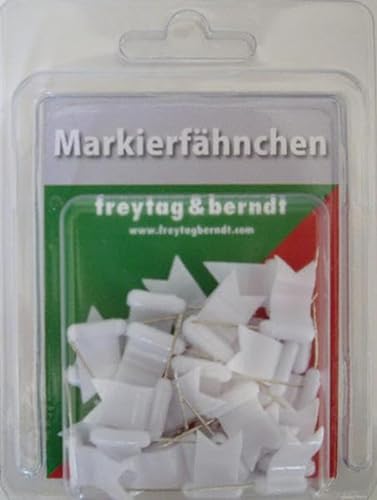 Markierfähnchen wehend, Weiß: 30 Stk (freytag & berndt Bücher + Specials) von Freytag-Berndt und ARTARIA
