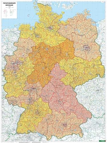 Freytag Berndt Poster, Deutschland, plano in Rolle -  Maßstab  1:700.000