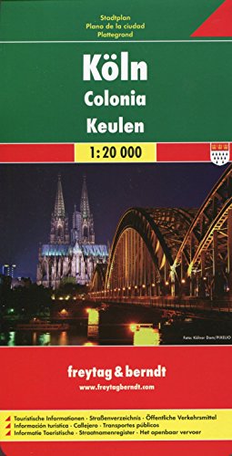 Köln: 1:20000 (freytag & berndt Stadtpläne, Band 127)
