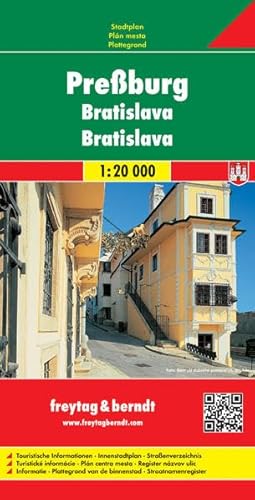 Preßburg - Bratislava (freytag & berndt Stadtpläne, Band 35) von FREYTAG-BERNDT UND ARTARIA