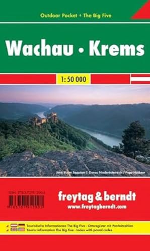 WK 071 OUP Wachau - Krems, Outdoor Pocket, Wanderkarte 1:40.000: Touristische Informationen The Big Five, Ortsregister mit Postleitzahlen. Wasserfest. ... (freytag & berndt Wander-Rad-Freizeitkarten) von FREYTAG-BERNDT UND ARTARIA