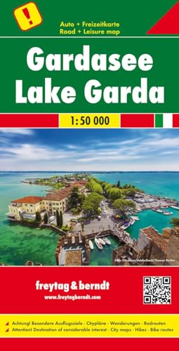 Gardasee, Autokarte 1:50.000: Auto- und Freizeitkarte. Ausflugsziele, Citypläne, Wanderungen, Radrouten (freytag & berndt Auto + Freizeitkarten, Band 635) von FREYTAG-BERNDT UND ARTARIA