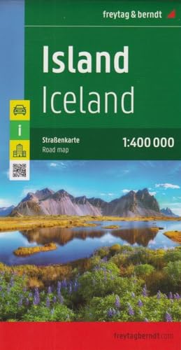Island, Autokarte 1:400.000