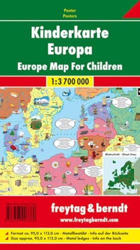 Kinderkarte Europa: 1:3,7 Mill. Kinderkarte Europa: 1:3,7 Mill. von FREYTAG-BERNDT UND ARTARIA