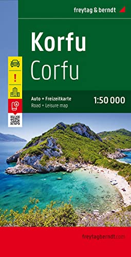 Korfu, Autokarte 1:50.000