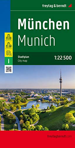 München, Stadtplan 1:22.500 (freytag & berndt Stadtpläne)
