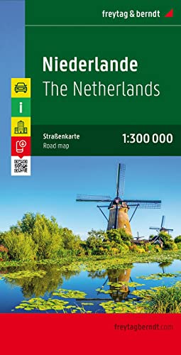 Niederlande, Autokarte 1:300.000 von Freytag + Berndt