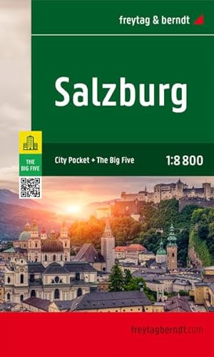 Salzburg, City Pocket + The Big Five: City Pocket, Innenstadtplan (freytag & berndt Stadtpläne)