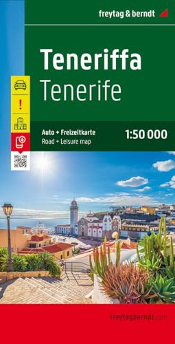 Teneriffa, Autokarte 1:50.000 (freytag & berndt Auto + Freizeitkarten)