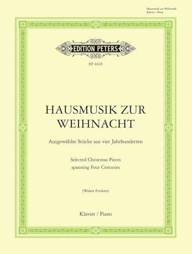 HAUSMUSIK ZUR WEIHNACHT PIANO