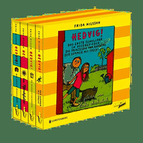 Hedvig! Alle Geschichten (11 CDs): Das erste Schuljahr, Im Pferdefieber, Die Prinzessin von Hardemo, Der Sommer mit Specki gelesen von Heike Makatsch: 11 CDs mit Pappeinband und im Schuber von Import