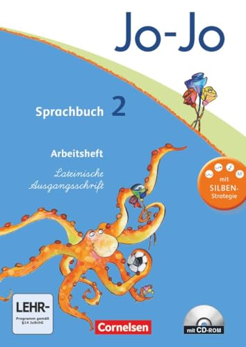 Jo-Jo Sprachbuch - Allgemeine Ausgabe 2011 - 2. Schuljahr: Arbeitsheft in Lateinischer Ausgangsschrift - Mit CD-ROM
