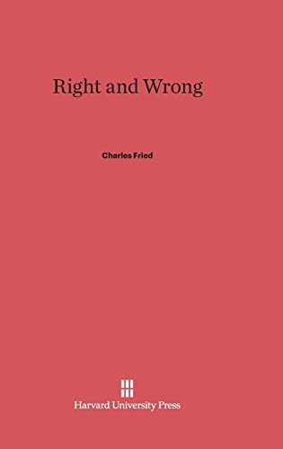 Right and Wrong von Harvard University Press