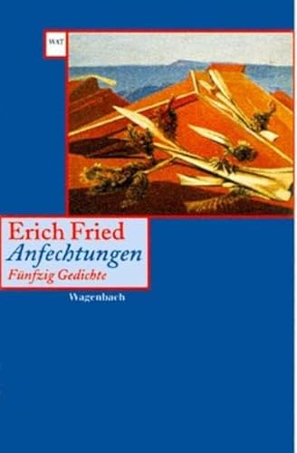 Anfechtungen. Fünfzig Gedichte. (Wagenbachs andere Taschenbücher) von Wagenbach, K