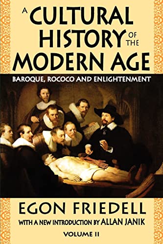 A Cultural History of the Modern Age: Baroque, Rococo and Enlightenment