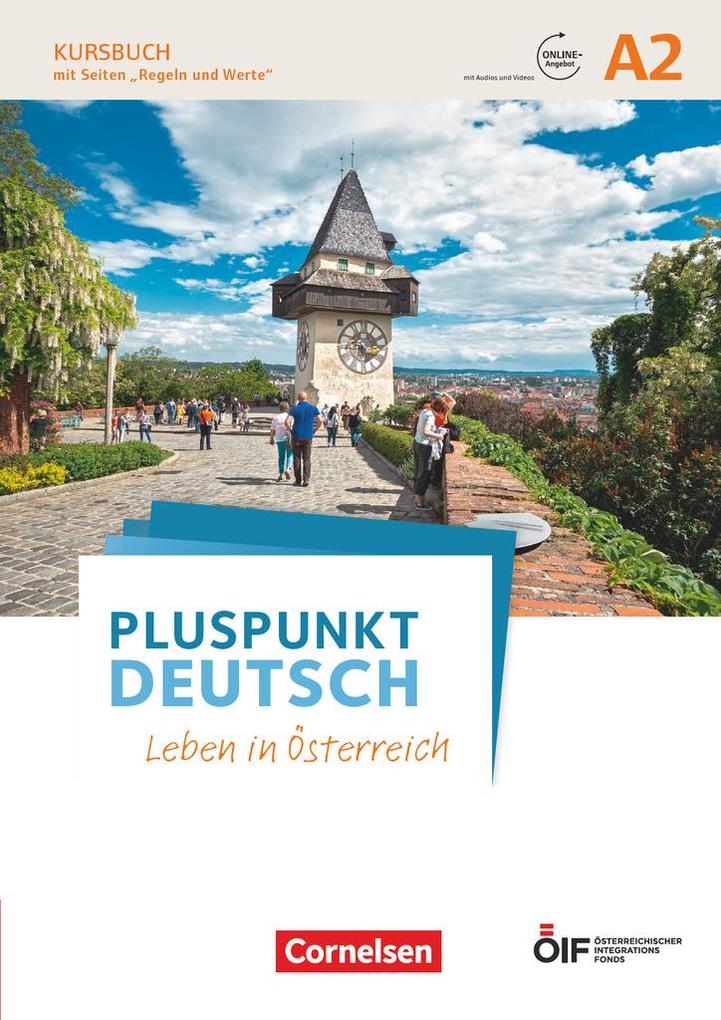 Pluspunkt Deutsch - Leben in Österreich A2 - Kursbuch mit Audios und Videos online von Cornelsen Verlag GmbH