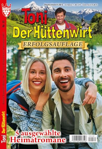 TONI DER HÜTTENWIRT Erfolgsauflage Nr. 81 VDZ27299 : Heimatroman/Sammelband, 5 Kelter-Romane