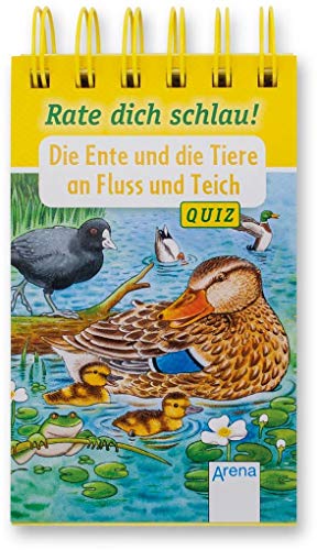 Die Ente und die Tiere an Fluss und Teich: Rate dich schlau! Quiz