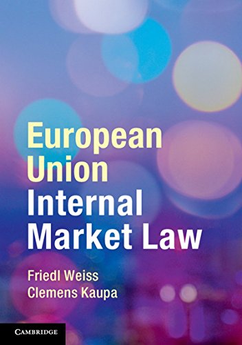 European Union Internal Market Law von Cambridge University Press