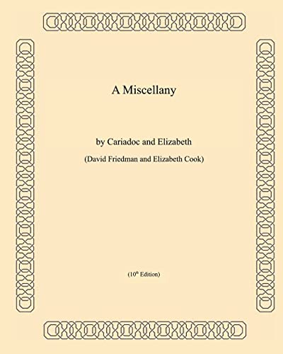 A Miscellany von CREATESPACE