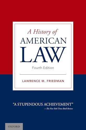 A History of American Law von OUP USA