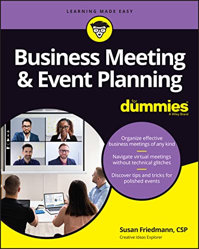 Business Meeting & Event Planning for Dummies von John Wiley & Sons Inc
