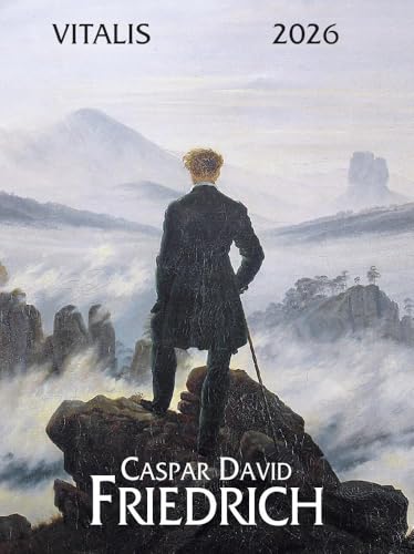 Caspar David Friedrich 2026: Minikalender von Vitalis Prag