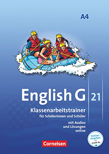 English G 21 - Ausgabe A / Band 4: 8. Schuljahr - Klassenarbeitstrainer mit Lösungen und Audios online: Klassenarbeitstrainer mit Audios und Lösungen online