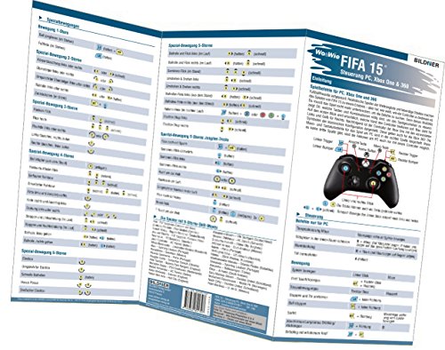 FIFA 15 - Alle 133 Spielersteuerungen groß auf einen Blick!: Für XBox 360, Xbox One und PC (Wo&Wie / Die schnelle Hilfe) von BILDNER Verlag