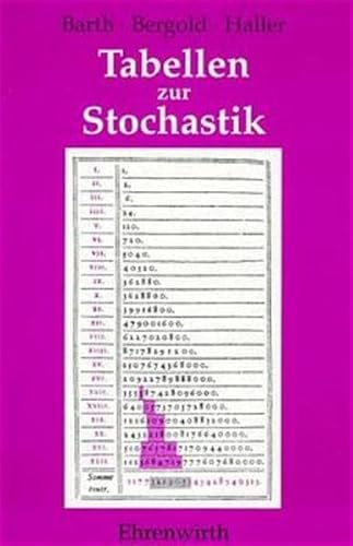 Stochastik / Tabellen zur Stochastik