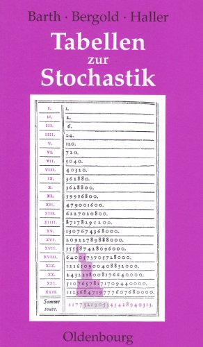 Stochastik: Schulbuch Tabellen von Oldenbourg Schulbuchverlag