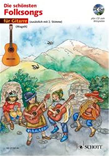 Die schönsten Folksongs: 1-2 Gitarren.