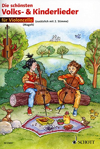 Die schönsten Volks- und Kinderlieder: sehr leicht bearbeitet. 1-2 Violoncelli. Die schönsten Volks- und Kinderlieder: sehr leicht bearbeitet. 1-2 Violoncelli.