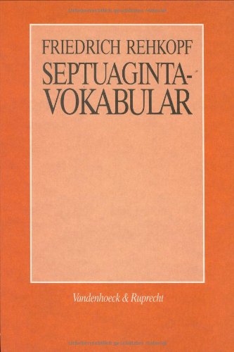 Septuaginta - Vokabular