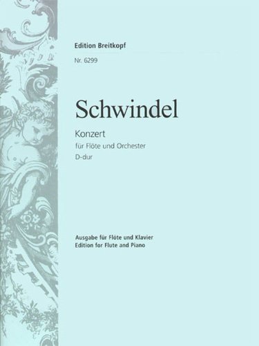 Flötenkonzert D-dur - Ausgabe für Flöte und Klavier (EB 6299) von Breitkopf & Hï¿½rtel