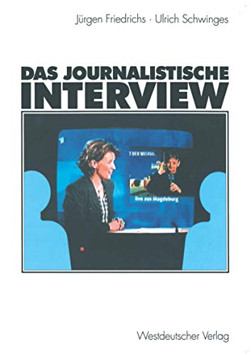 Das journalistische Interview von VS Verlag für Sozialwissenschaften