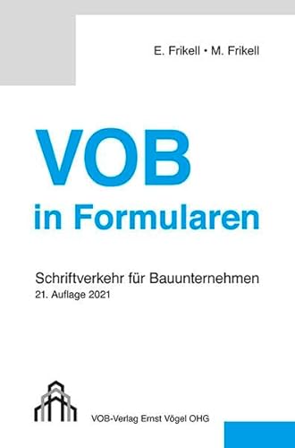 VOB in Formularen: Schriftverkehr für Bauunternehmen
