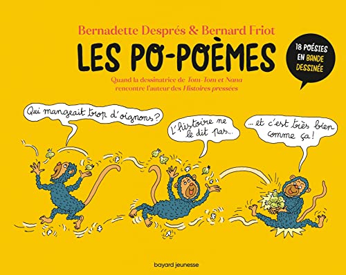 Les po-poèmes: 18 poésies en bande dessinée