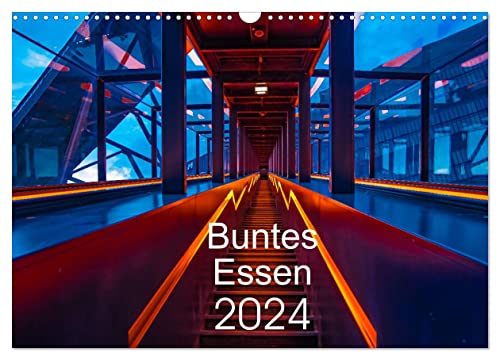 Buntes Essen 2024 (Wandkalender 2024 DIN A3 quer), CALVENDO Monatskalender