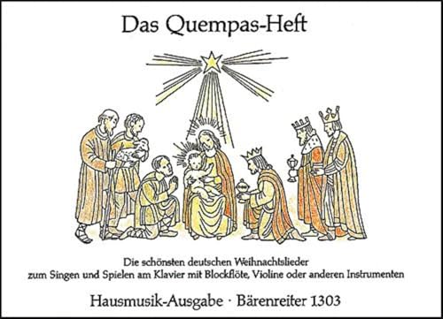 Das Quempasheft - Hausmusikausgabe -Die schönsten deutschen Weihnachtslieder-. Singpartitur, Sammelband, Stimmen: Die schönsten deutschen Weihnachtslieder. 62 LIeder