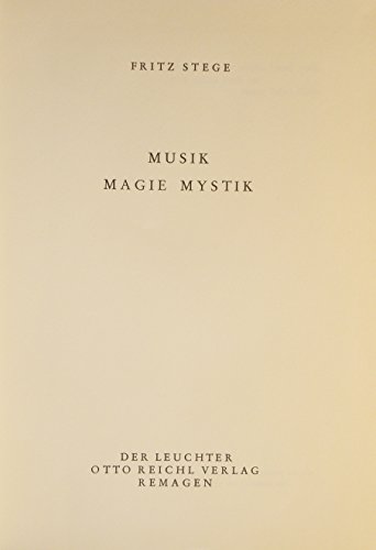 Musik - Magie - Mystik