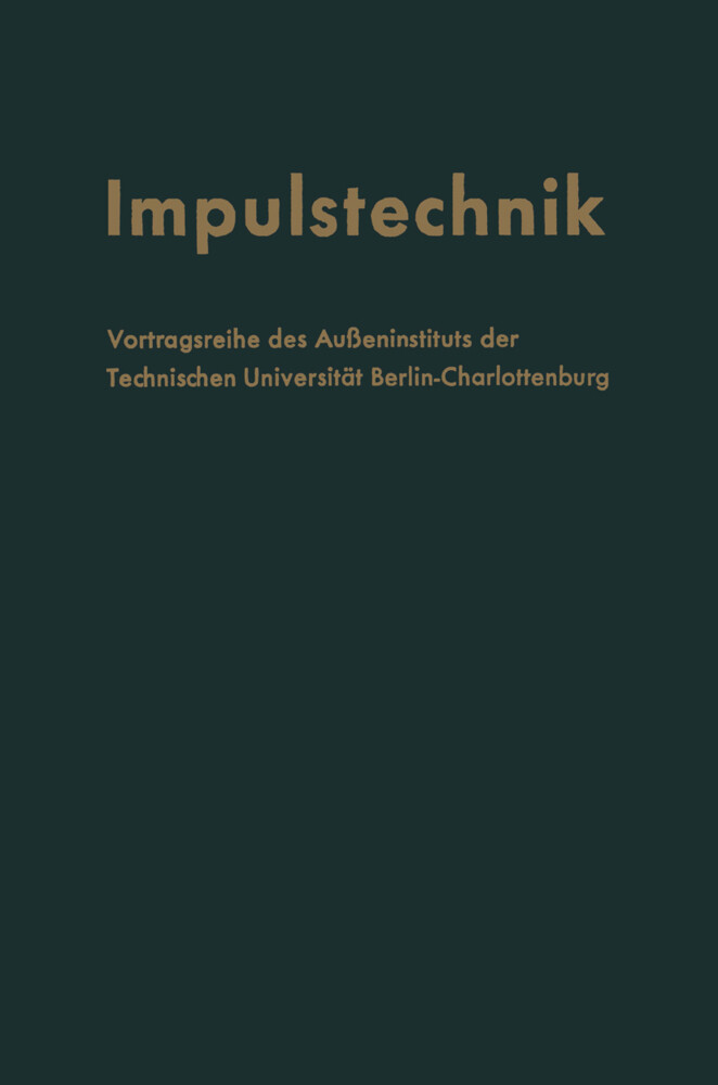Impulstechnik von Springer Berlin Heidelberg